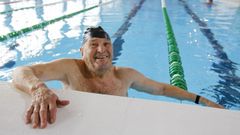 �A los 91 se llega f�cil nadando a diario�