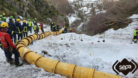 Rescate en San Isidro