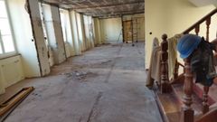 Interior del balneario de Arteixo