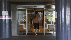 En el Hospital Montecelo de Pontevedra, en la imagen, ya no hay este mi�rcoles ning�n paciente ingresado con coronavirus