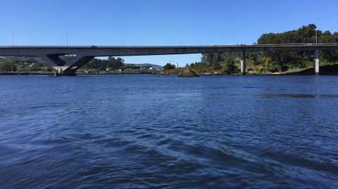 Desembocadura del r&iacute;o L&eacute;rez, en Pontevedra