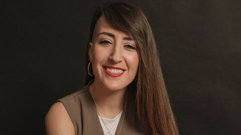 La educadora social Pitu Aparicio. 