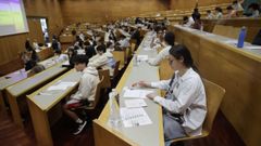 Examen de selectividad en A Coruña