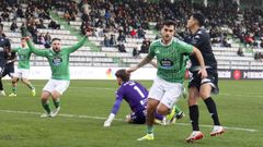 Ant�n Escobar es uno de los delanteros del equipo ferrolano