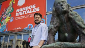 Francisco Men&eacute;ndez en el congreso de Mundos Digitales
