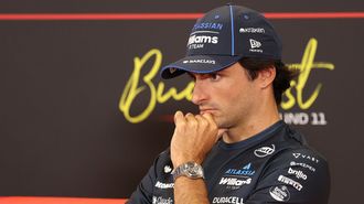 Carlos Sainz durante el Gran Premio de Hungr�a.