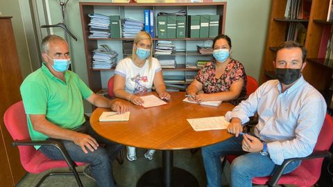 Reuni�n del Gobierno asturiano y el Ayuntamiento de Cangas del Narcea