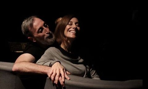 Jorge Mu�oz y Lidia Palazuelos en �Hasta que la muerte nos separe�