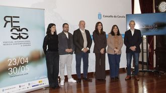 Presentaci�n del festival Resis en A Coru�a