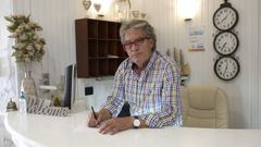 Julio Pi��n dirige el Hotel Am�rica de Ultramar, donde las reservas para julio y agosto se han disparado en los �ltimos d�as