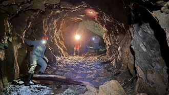 As� se ve ahora el interior de las minas de Freixo