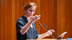 La ministra de Sanidad, M�nica Garc�a, en una imagen de archivo