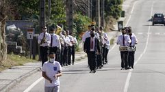 A Lira, tocando en las �no fiestas� de San X�s en Francelos el pasado agosto