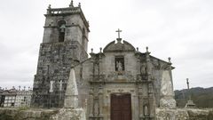 Iglesia de Santa Baia de Castro, en Coristanco.
