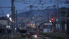 And�n de la estaci�n de tren de Monforte