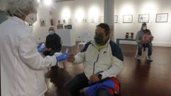 David, un vecino de Vilagarc�a que comi� en Navidad con un familiar que dio positivo. 