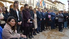 El gobierno local, en el acto de homenaje a las vctimas de violencia machista