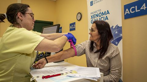 En el hospital de Barbanza se inici� esta semana la segunda fase del proyecto Xenoma Galicia con la extracci�n de sangre a 125 voluntarios