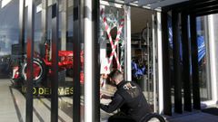 Imagen de archivo del resultado de un robo en un comercio en la provincia de Lugo