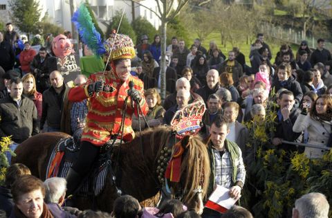 A organizaci�n do Antroido de Merza �, ata o momento, o acto central do colectivo. 