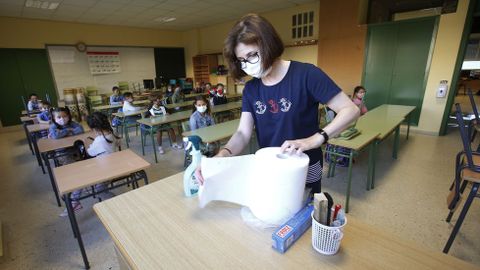 Vuelta al cole en el colegio de Barcelos