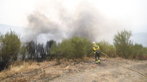 Incendio en Quiroga