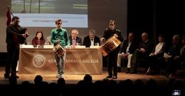 Os actos para festexar o centenario de �Vento Mareiro� tiveron lugar no auditorio da Xuventude. 