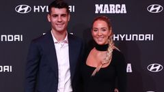 Alvaro Morata y Alice Campello en una imagen de archivo