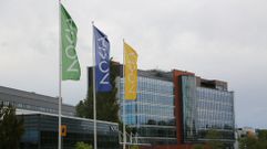 Vista de la sede central de Nokia en Espoo (Finlandia)