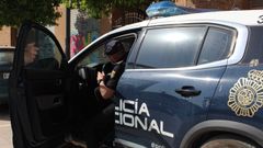 Agente de la Polic�a Nacional en una imagen de archivo