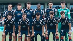 Alineaci�n inicial del Celta Fortuna ante el Ceuta,