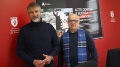 Alberto Varela junto a Anan Abdallah