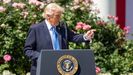 El presidente de Estados Unidos, Donald Trump, este jueves.