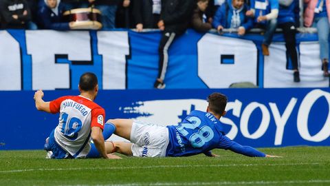 Derbi entre el Sporting y el Oviedo en el Tartiere de la temporada 2019-2020