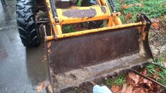 Una parte de la pala del veh�culo atraves� la pierna del accidentado.