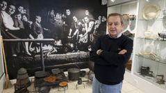 L�pez Ferrol, en el Museo Etnogr�fico Monte Caxado de As Pontes