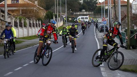 Ruta BTT de Nadal en Ribeira