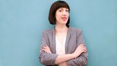 La cr�tica de arte Marisol Salanova. 