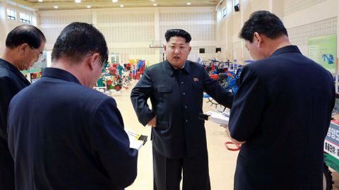 El líder norcoreano, Kim Jong-Un
