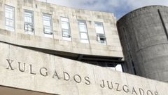 Sede de los juzgados de Santiago, en una imagen de archivo