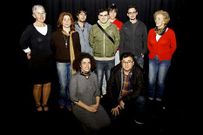 El ganador (segundo por la derecha) junto a sus contrincantes.