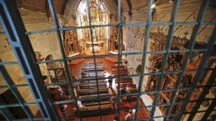 Retablos de la iglesia del convento de Santa Clara, en Pontevedra