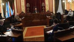 Junta de Gobierno celebrada este jueves en el Concello de Ourense