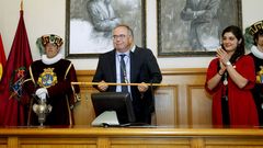 Xos� S�nchez Bugallo, durante su toma de posesi�n