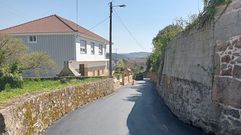 Avance las obras de Borreiros, en Xavi�a, Camari�as 