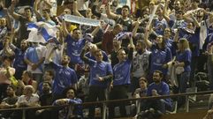 Los aficionados del Obradoiro, en la Copa del Rey de A Coru�a