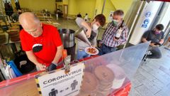 Ya se han habilitado bajos para ofrecer el pulpo por San Froil�n