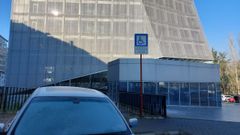 Imagen del exterior del edificio judicial de Ourense