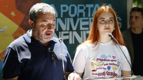 �scar e Alba Guzm�n foros os encargados de abrir a Feira do Libro