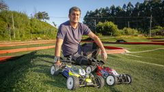 Baamonde destaca que el radiocontrol a�na diversi�n y profesionalidad en las carreras.